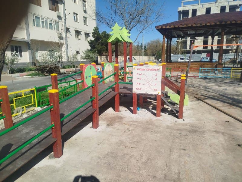 Дворовая игровая зона в Куйлюке