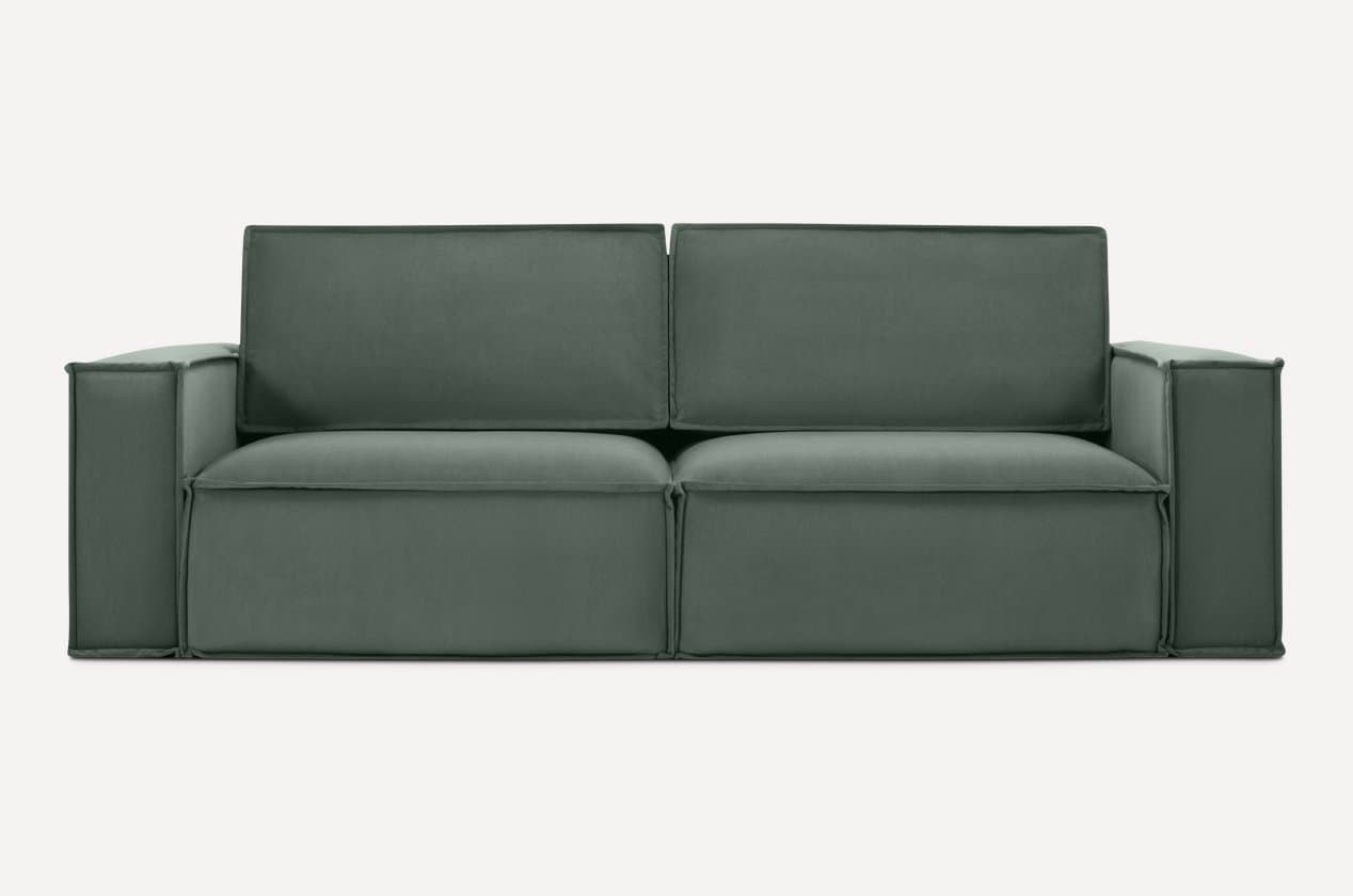 Boghcha toʻgʻri divan — zaytunrang