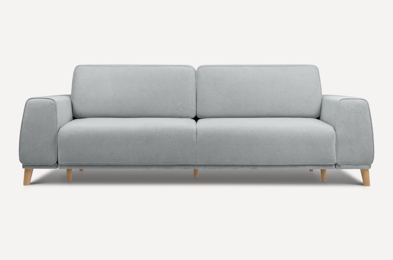 Registon divan 250 sm — kulrang shenill
