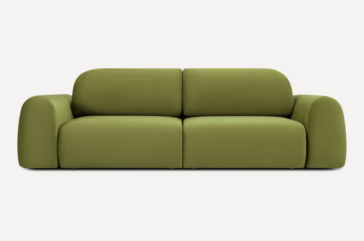 Navo 270 sm divan — velur zaytunrang