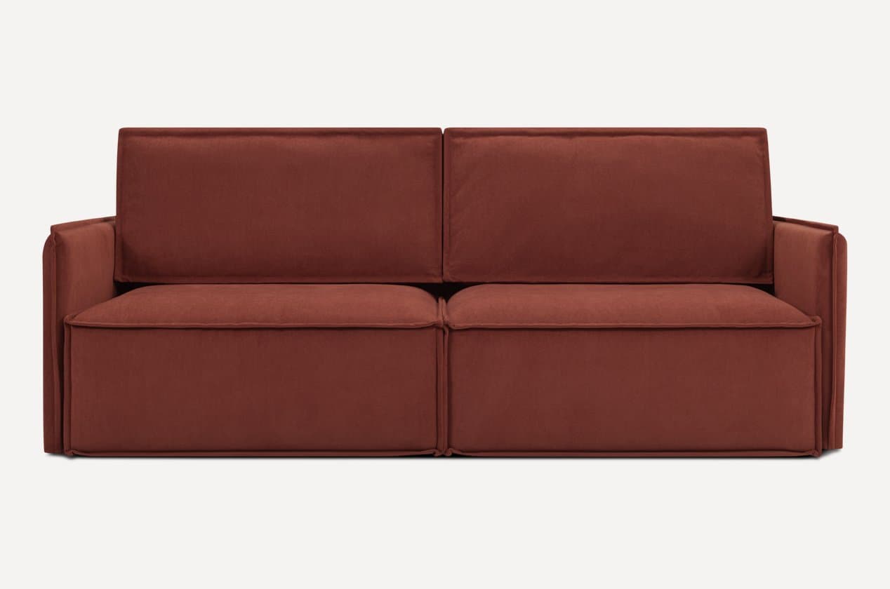 Navo 218 sm divan — terrakota rangli