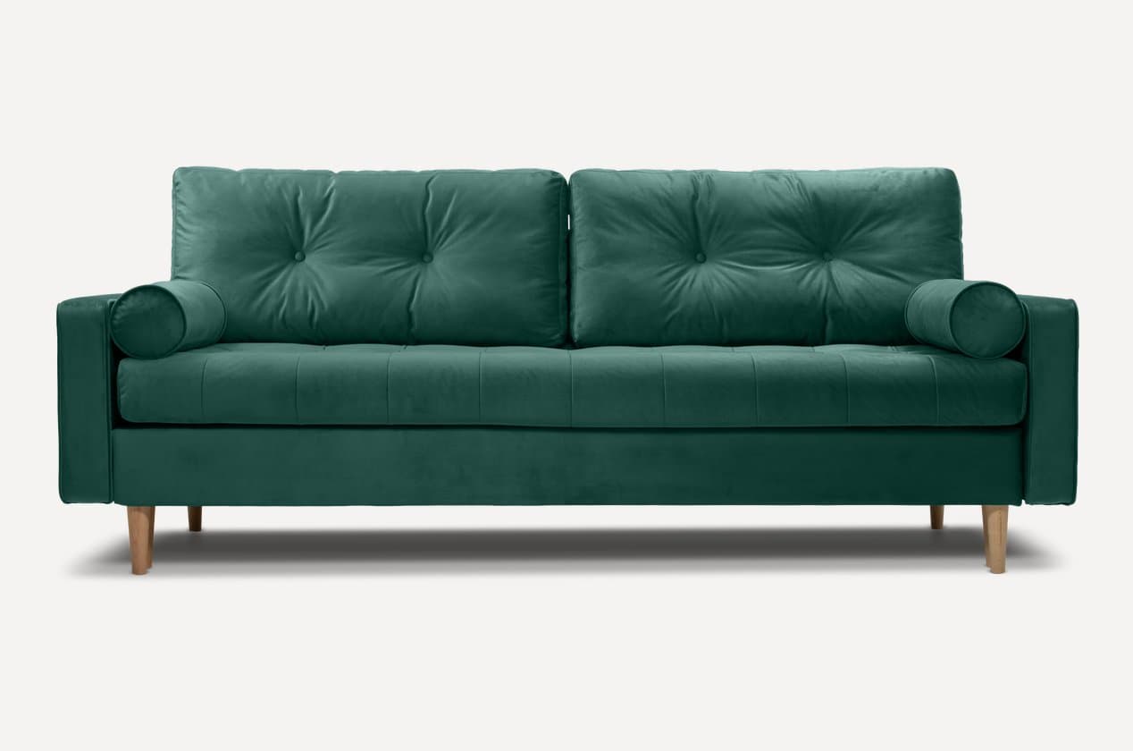 Sitora toʻgʻri divan — zumrad rang