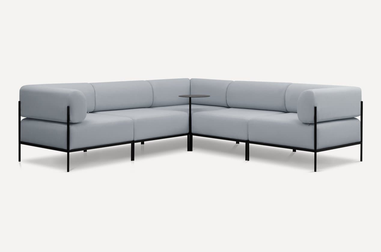 Sento Compact keng modulli kulrang divan