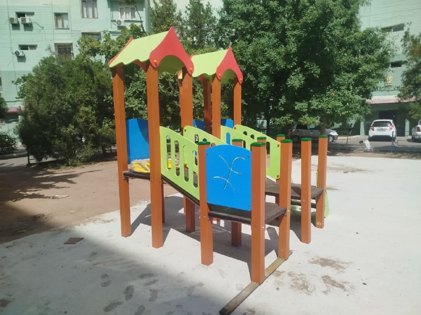Bolalar bog‘chalari va rivojlantiruvchi maydonlar uchun uskunalar