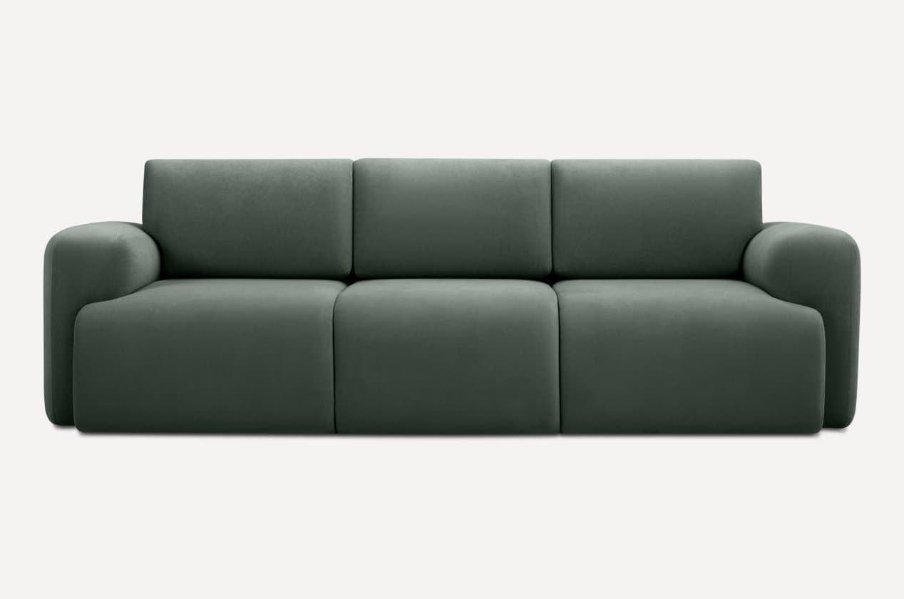 Sitora toʻgʻri divan 250 sm — zaytun rang