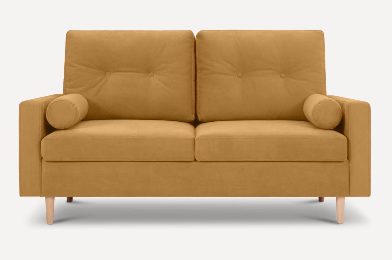 Navo toʻgʻri divan — sariq