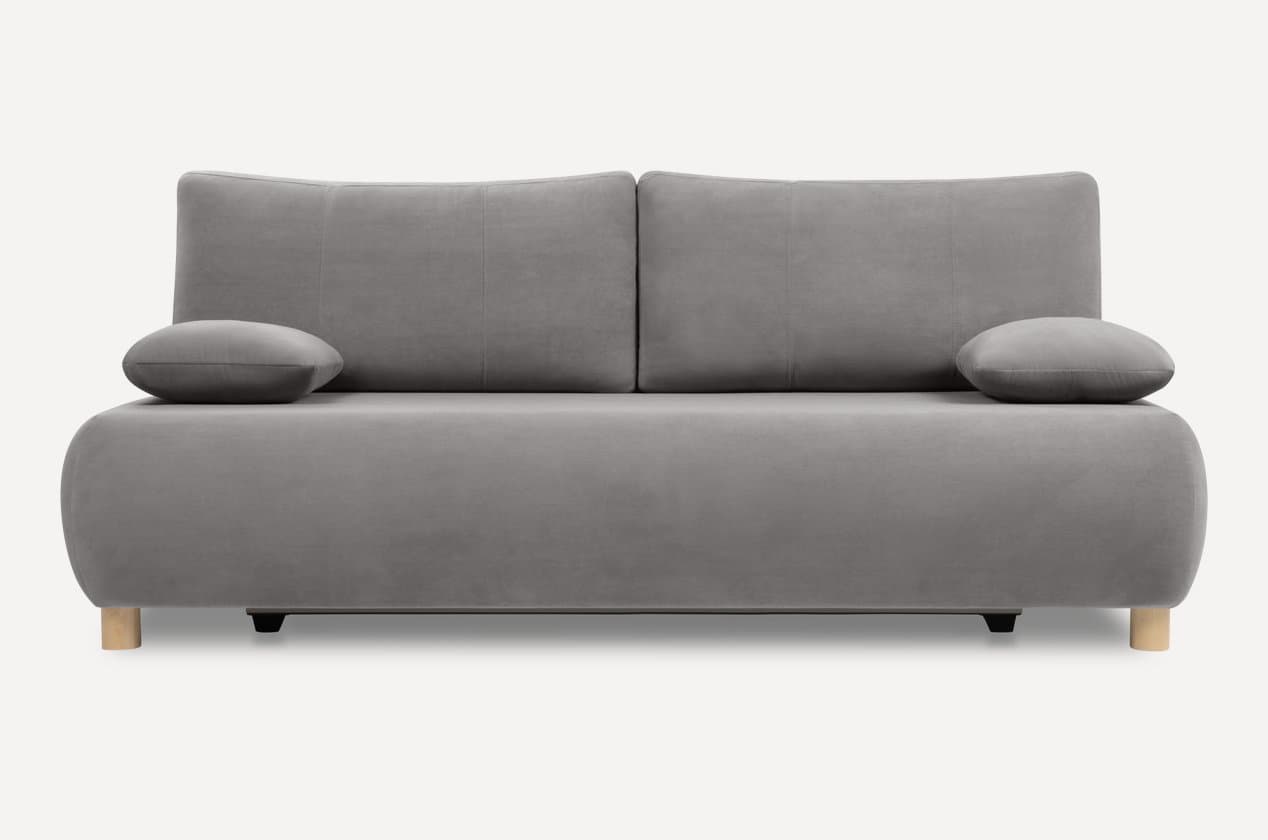 Sitora toʻgʻri divan — och kulrang