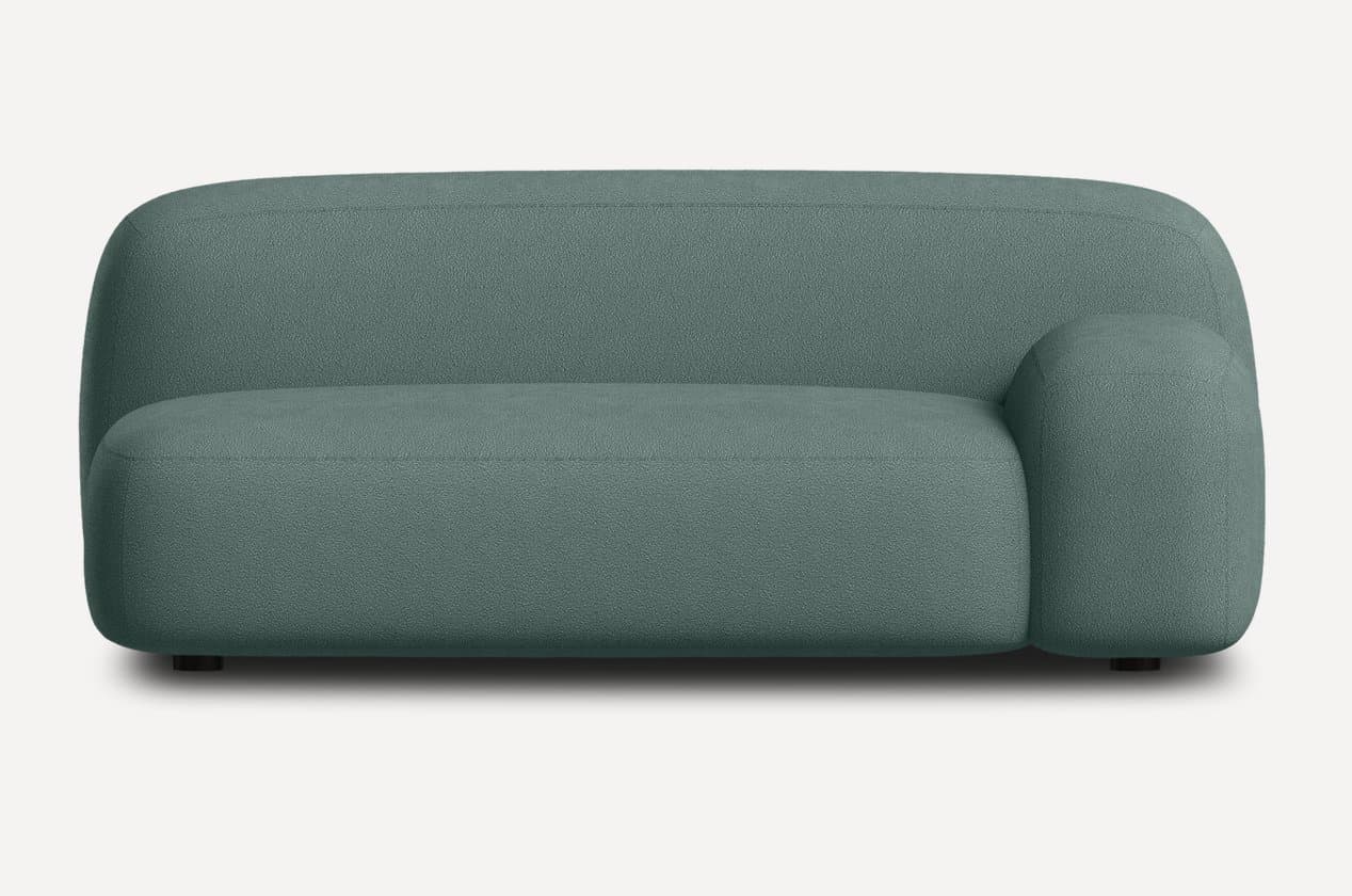 Navo toʻgʻri divan — yashil