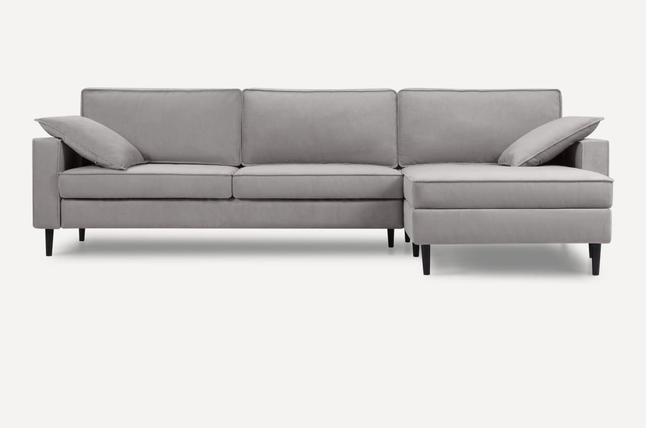 Chiroq burchak divan 300 sm — kulrang