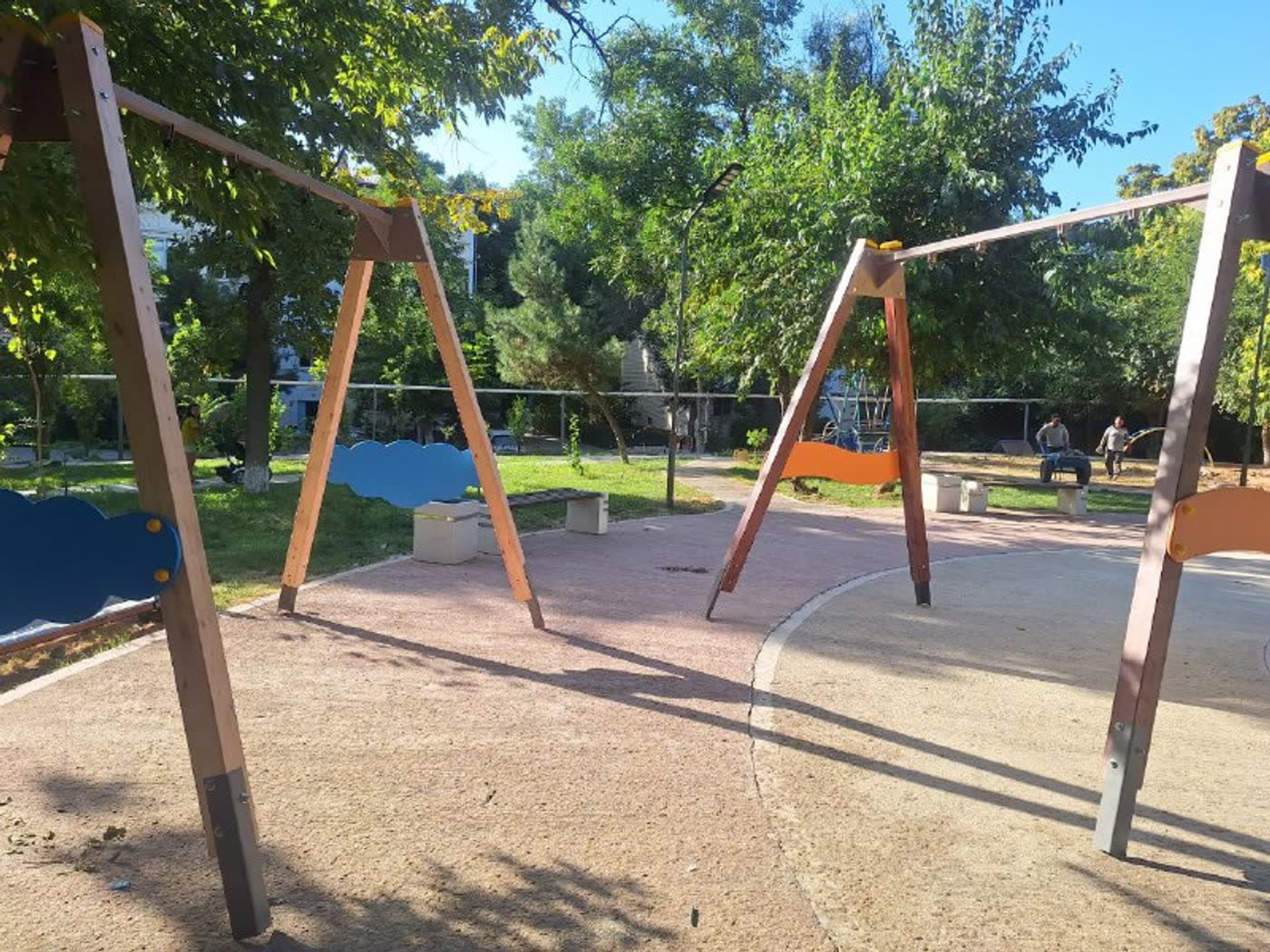 Детские и спортивные площадки в Фергане