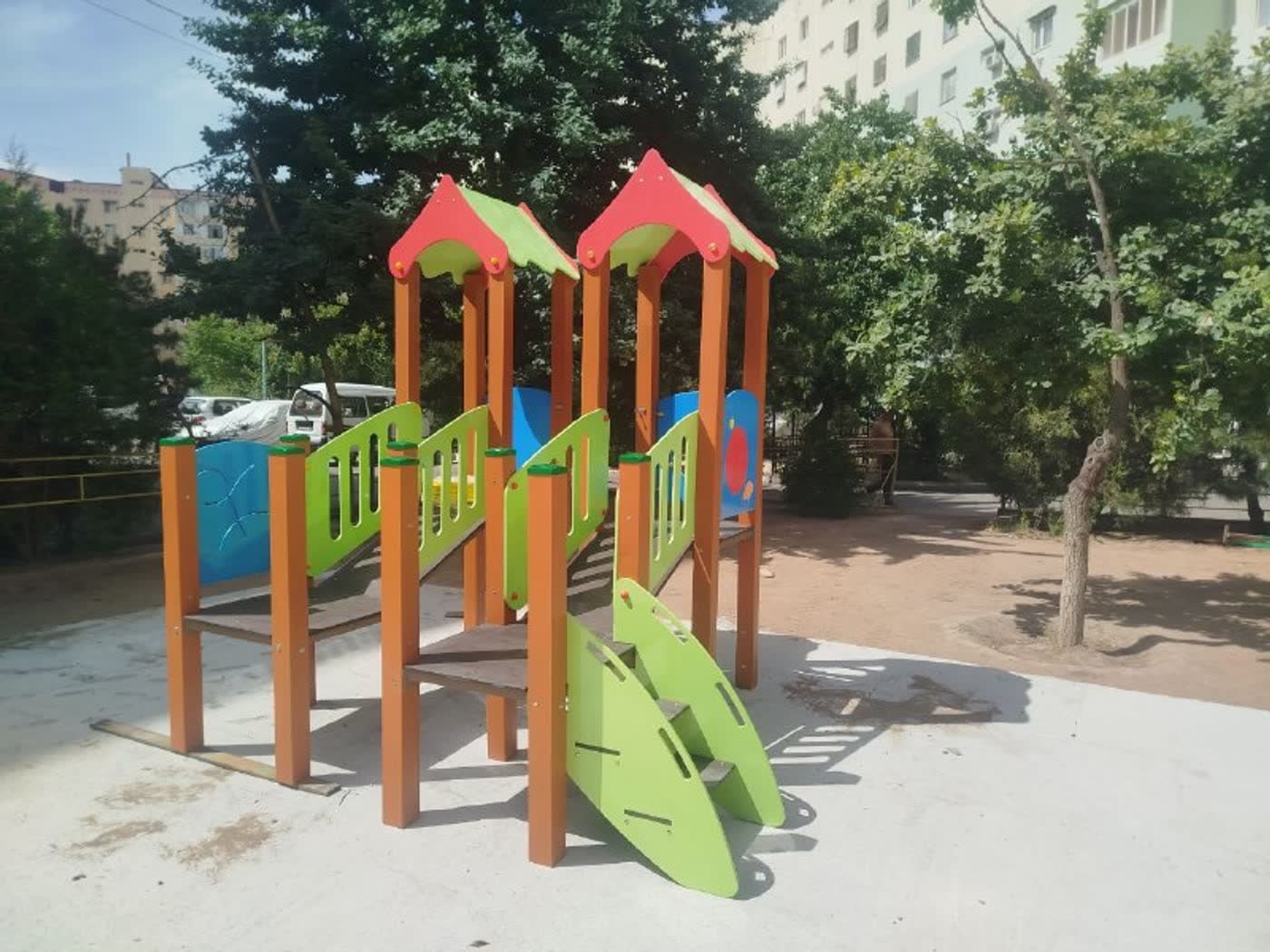 Детские и спортивные площадки в Ташкенте